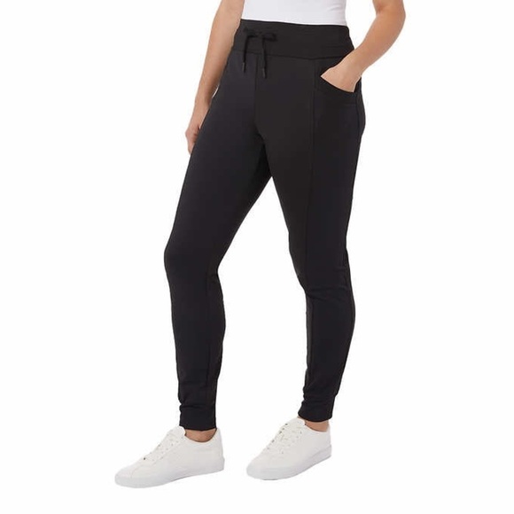 NWT! Women’s 32 Degrees Black Side Pocket Jogger - Size Small - Picture 1 of 2